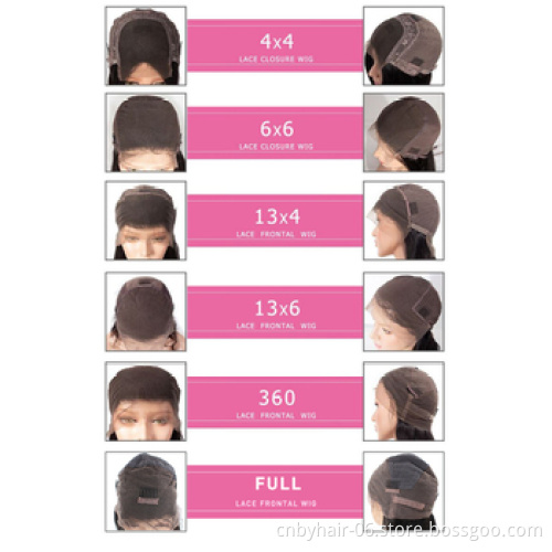 Wholesale Unprocessed Raw Virgin Cuticle Aligned Hair Weaves and Wigs Straight Brazilian Human Hair Wig for black women